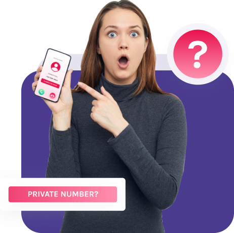 Receiving a phone call illustration