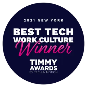 Timmy Awards - Best Tech Work Culture in New York, 2022